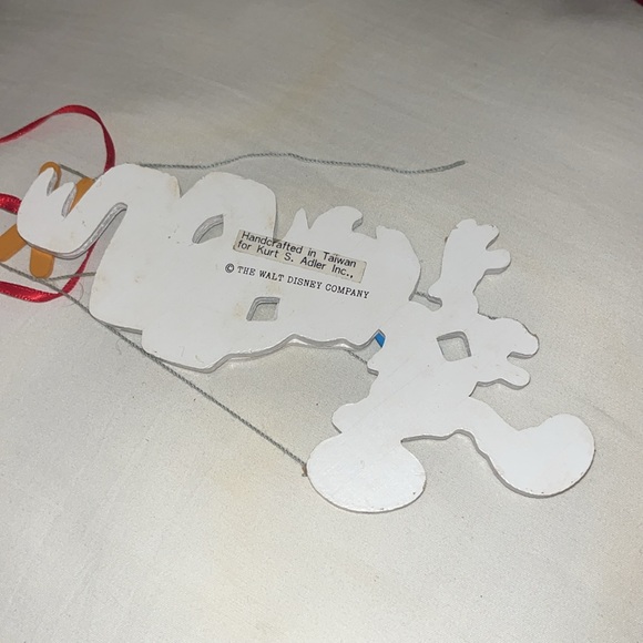 Disney Pinocchio Wooden Christmas Ornament - Picture 2 of 2